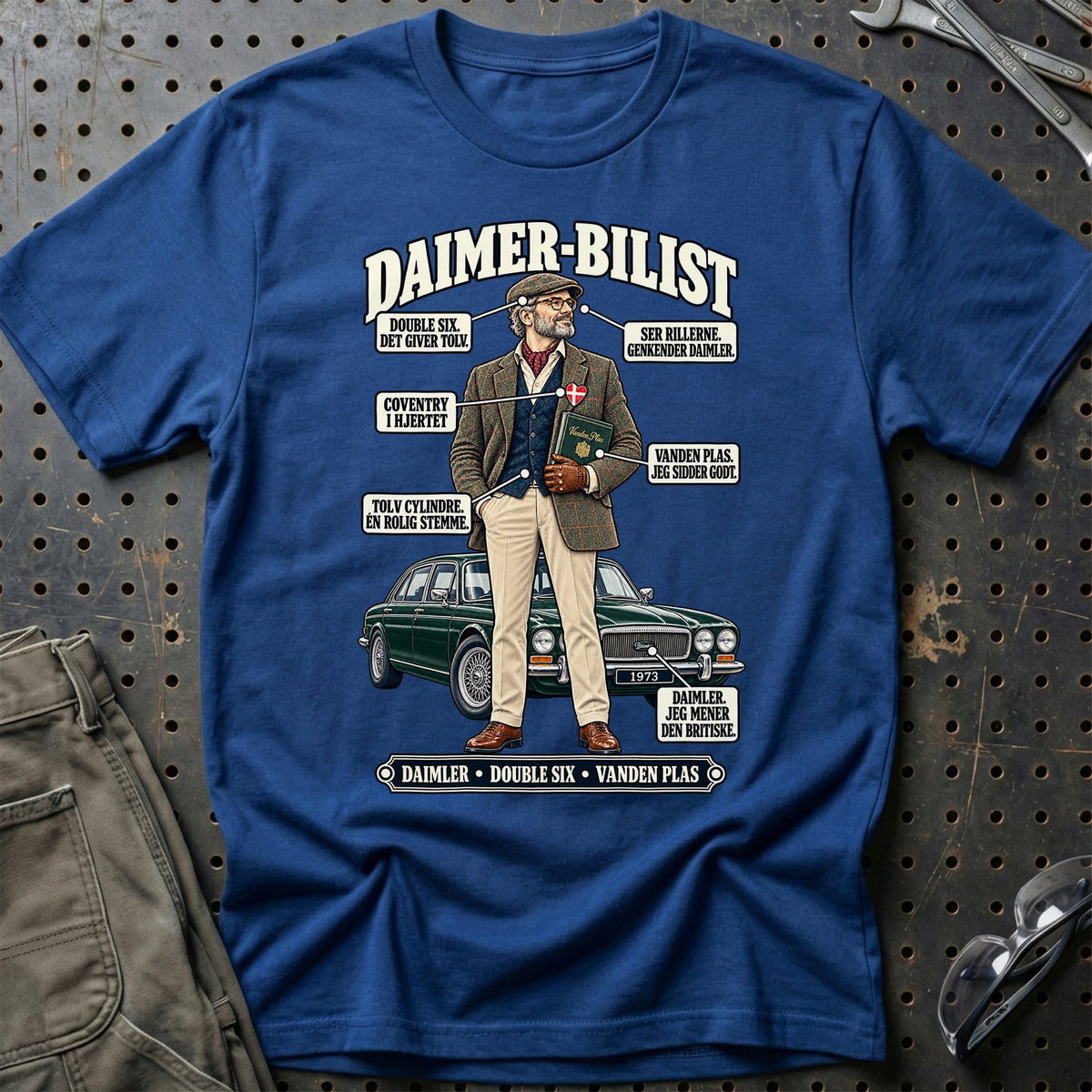 
Daimler-Bilist T-Shirt – Blå Royal