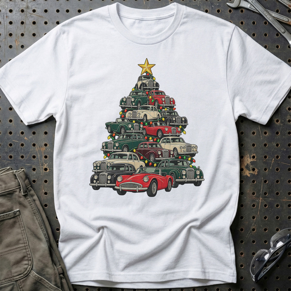 
Produktbillede af Daimler Juletræ – Klassiske Biler T-Shirt
