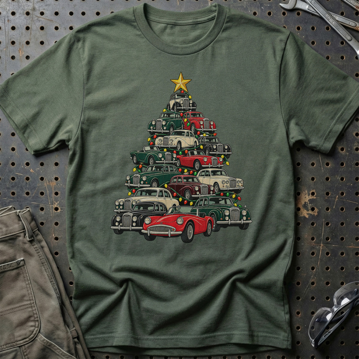 
Produktbillede af Daimler Juletræ – Klassiske Biler T-Shirt
