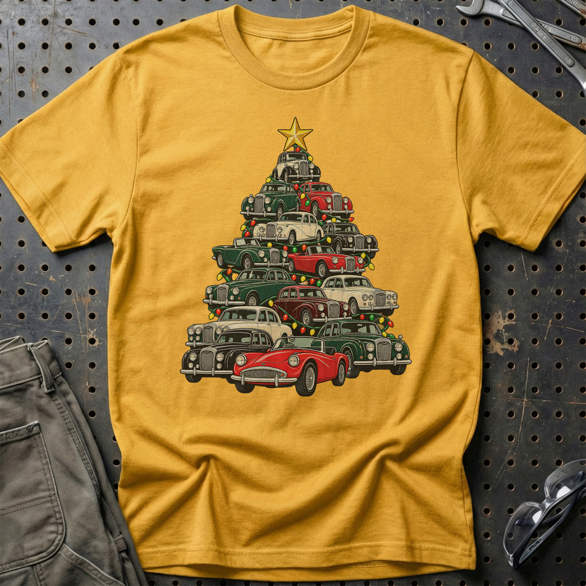 
Produktbillede af Daimler Juletræ – Klassiske Biler T-Shirt