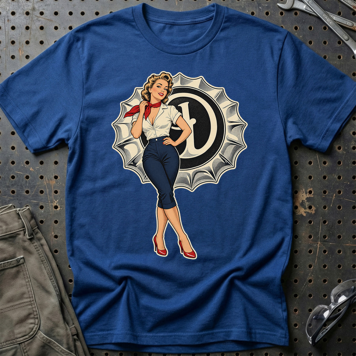 
Produktbillede af Daimler Retro Pinup T-Shirt