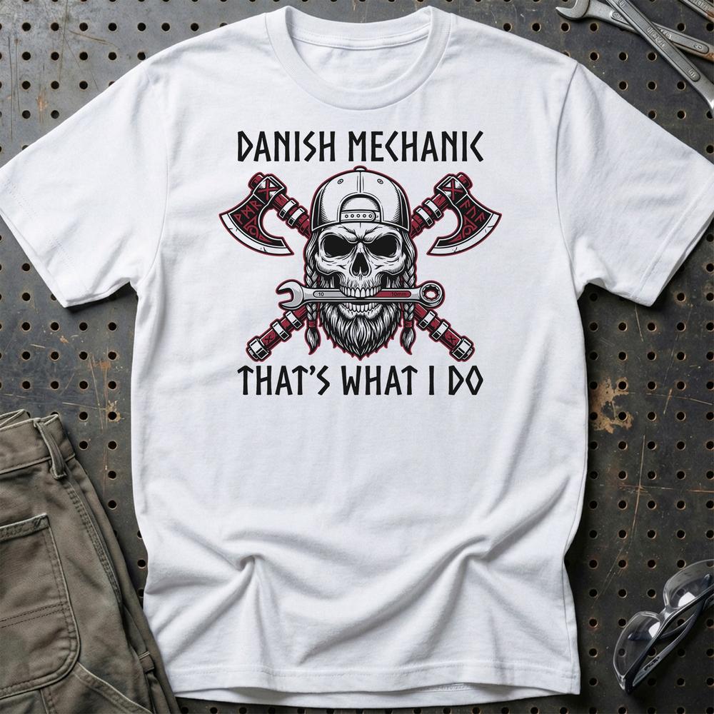 
Produktbillede af Danish Mechanic Thats What I Do T-Shirt