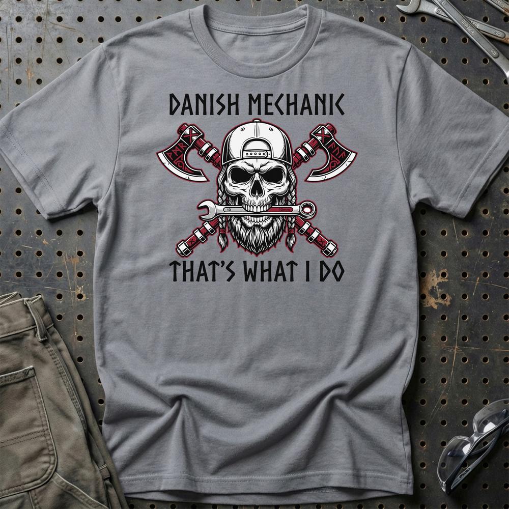 
Produktbillede af Danish Mechanic Thats What I Do T-Shirt