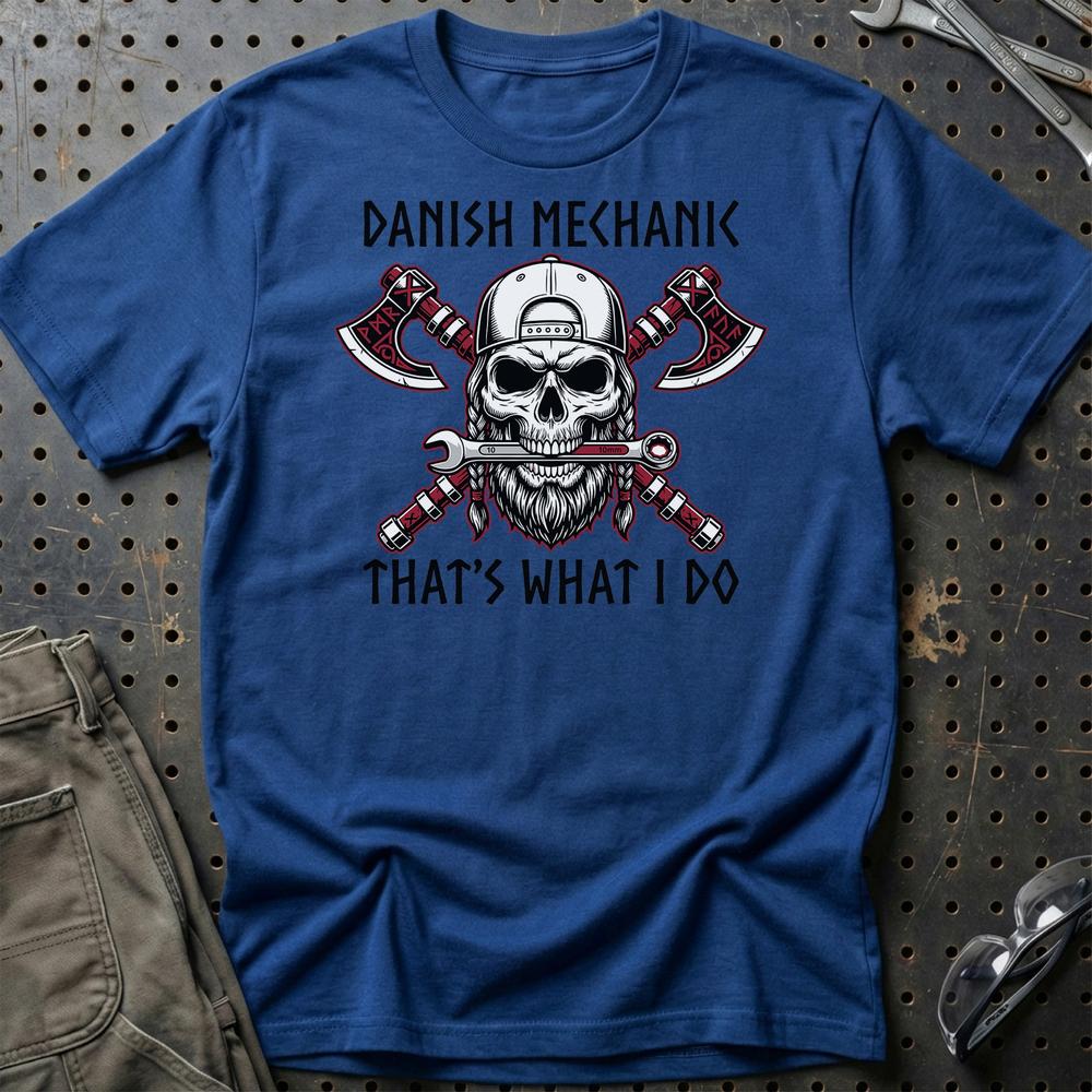
Produktbillede af Danish Mechanic Thats What I Do T-Shirt