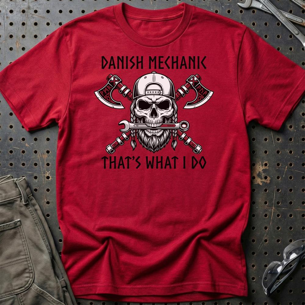 
Produktbillede af Danish Mechanic Thats What I Do T-Shirt