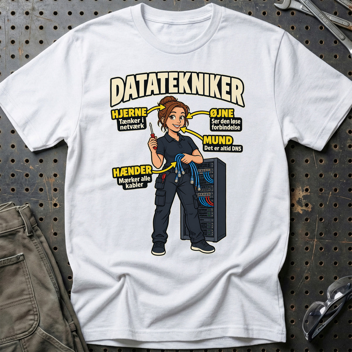 
Produktbillede af Datatekniker – Anatomi T-Shirt