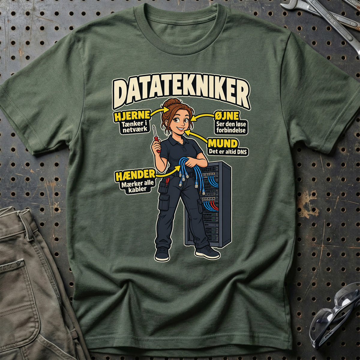 
Produktbillede af Datatekniker – Anatomi T-Shirt