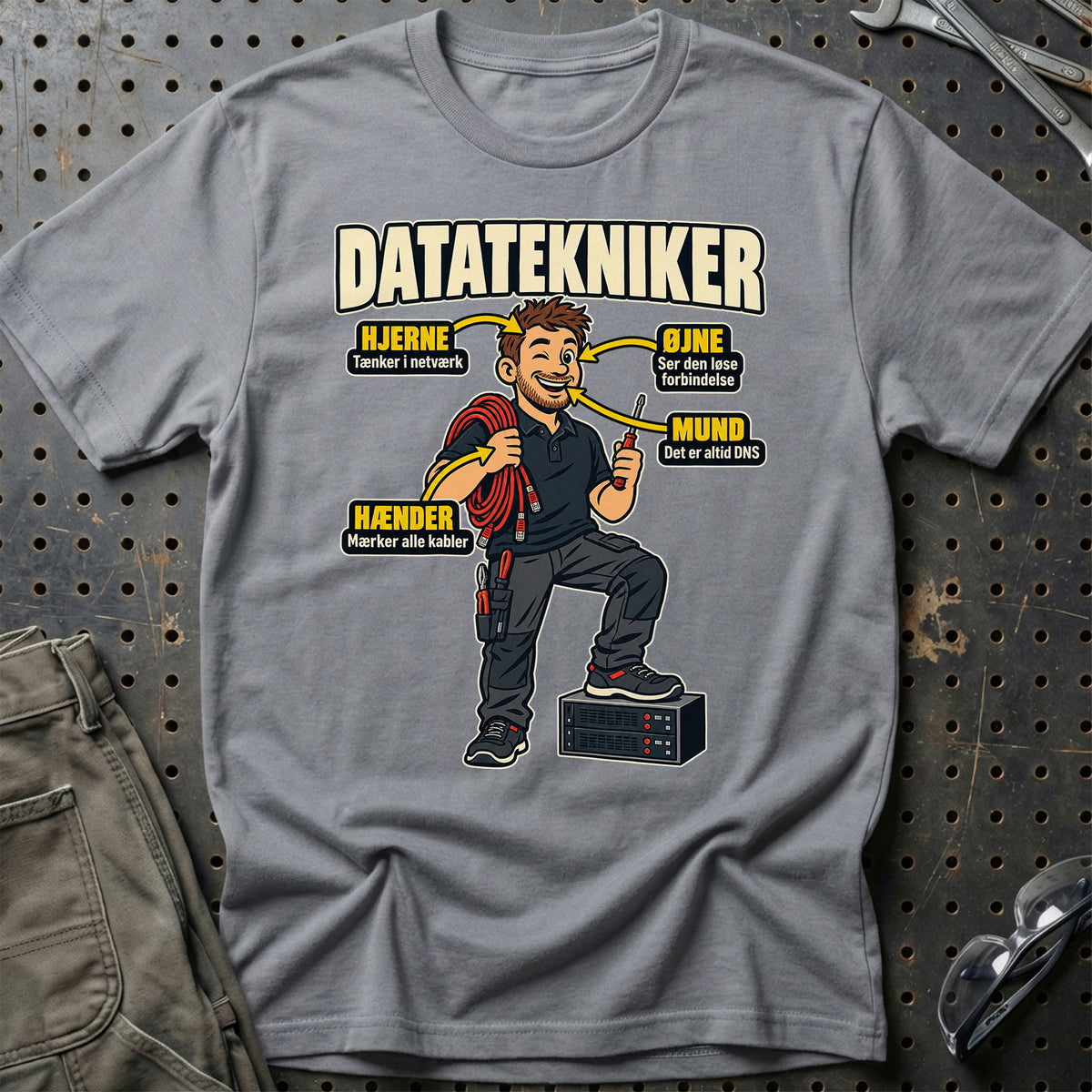 
Produktbillede af Datatekniker – Anatomi T-Shirt