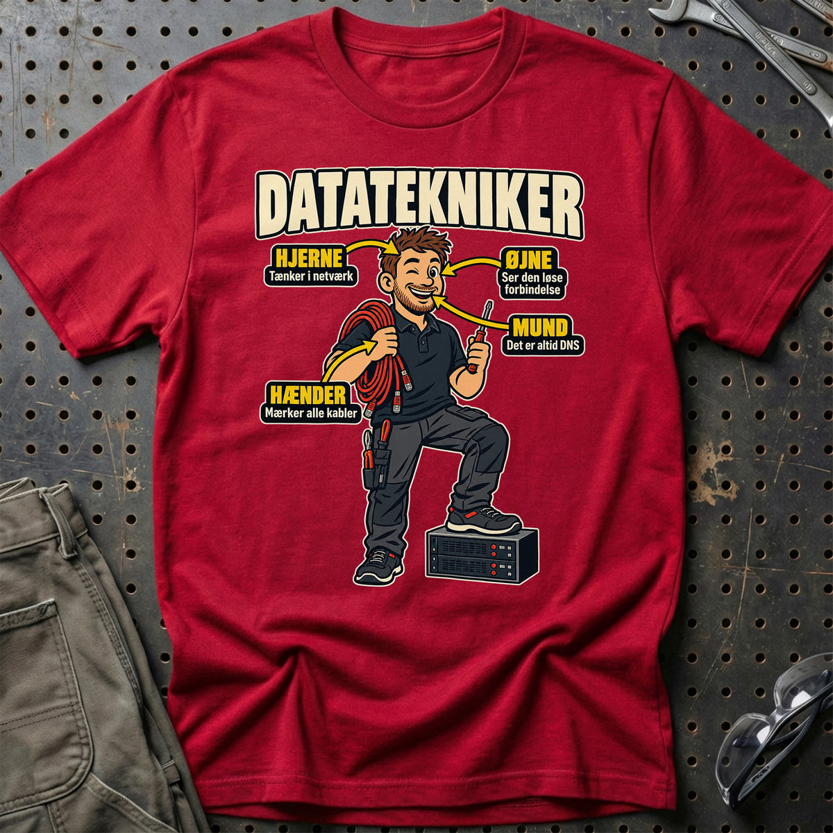 
Produktbillede af Datatekniker – Anatomi T-Shirt