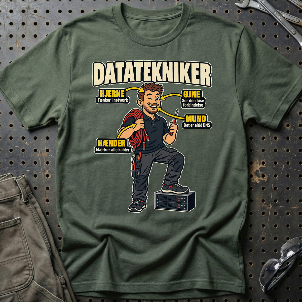
Produktbillede af Datatekniker – Anatomi T-Shirt