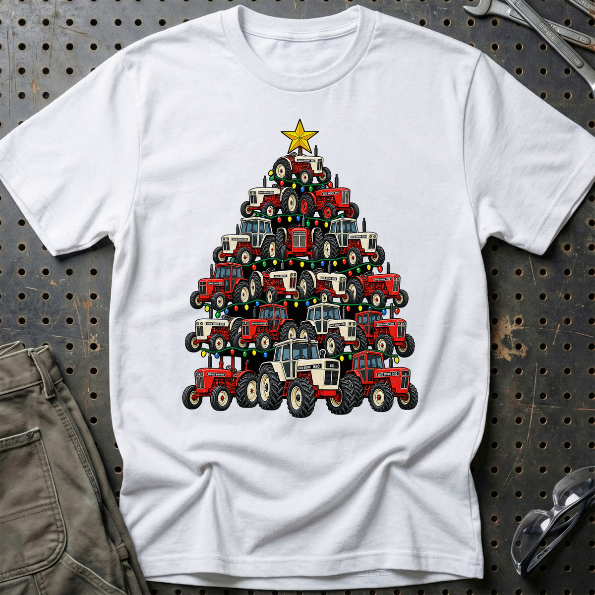 
Produktbillede af David Brown Juletræ T-Shirt