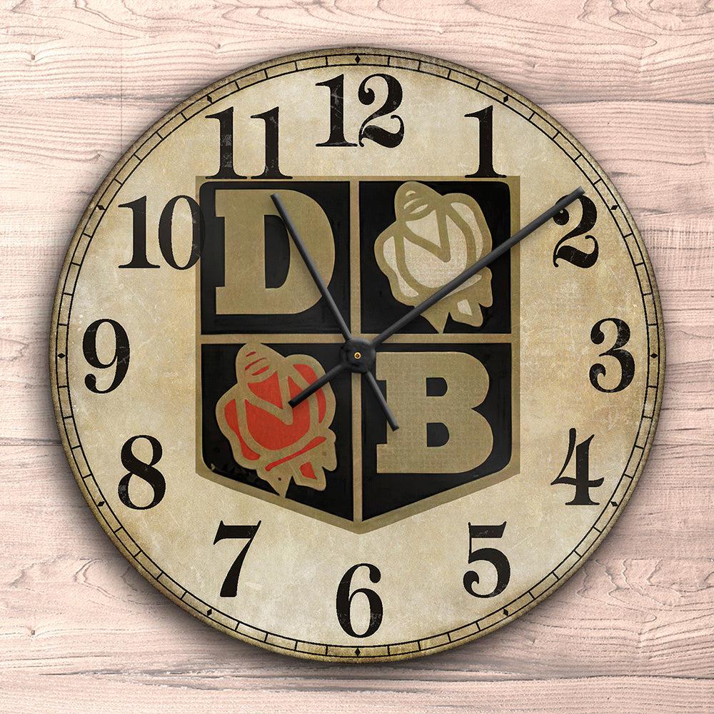 David Brown Vægur Rundt-Clock-David Brown-Garage Culture Shop- garage - man cave - merchandise