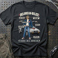 
DeLorean-Bilist T-Shirt – Sort
