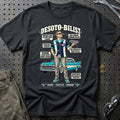 
DeSoto-Bilist T-Shirt – Sort