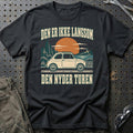 
Den er ikke langsom – Den nyder turen T-Shirt – Sort