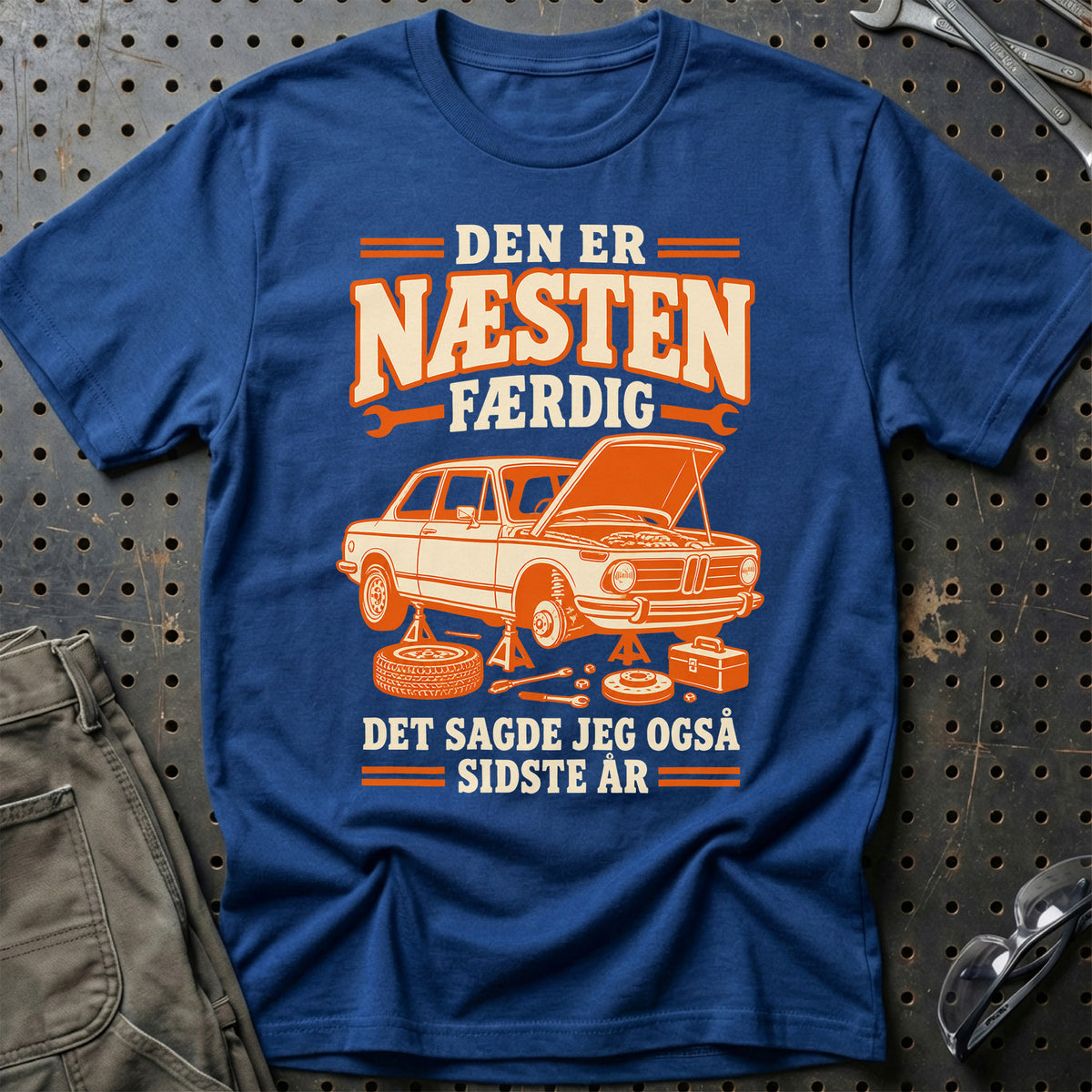 
Produktbillede af Den er næsten færdig – Det sagde jeg også sidste år T-Shirt