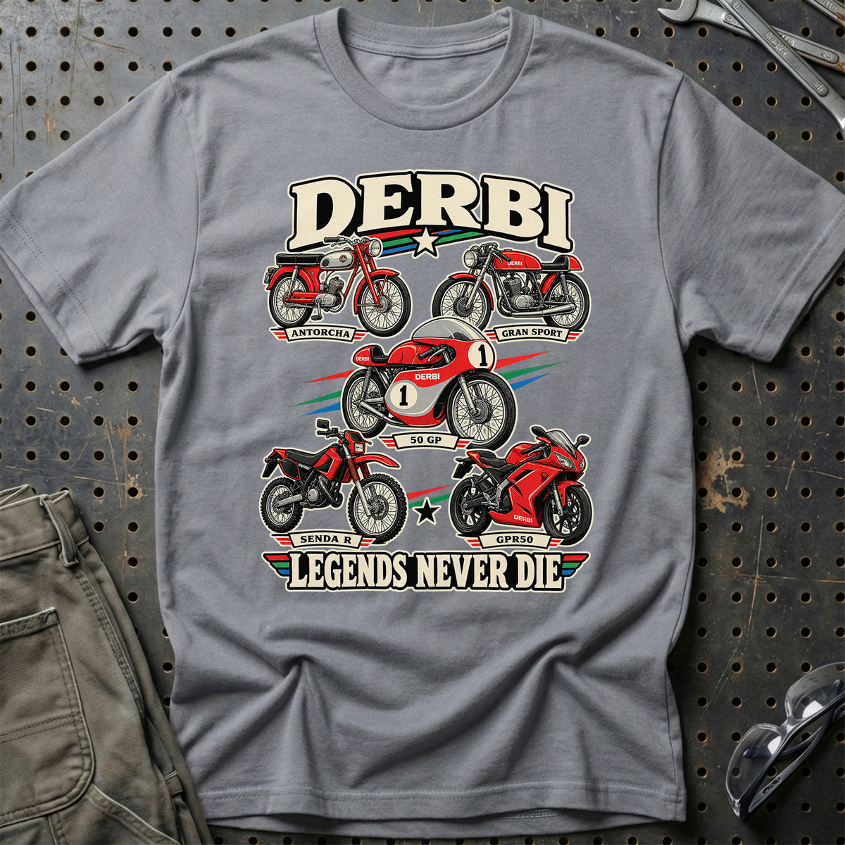 
Produktbillede af Derbi Legends Never Die T-Shirt