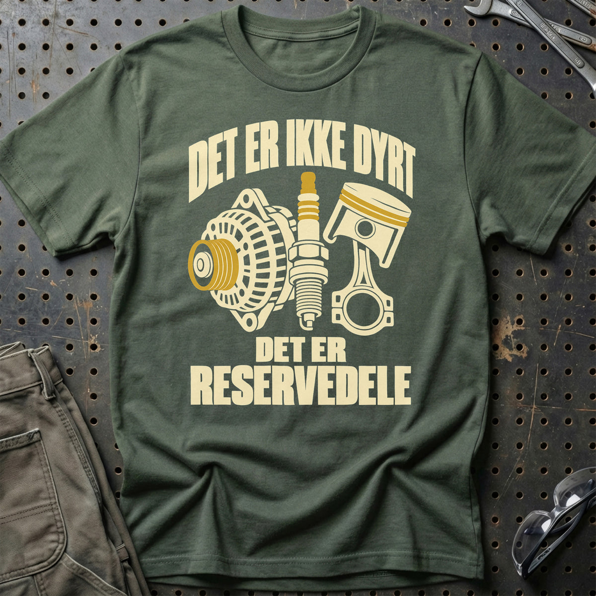 
Produktbillede af Det er ikke dyrt det er reservedele T-Shirt
