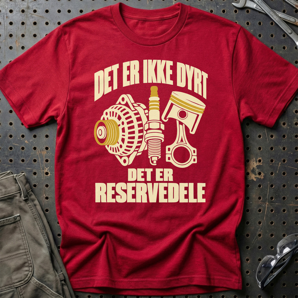 
Produktbillede af Det er ikke dyrt det er reservedele T-Shirt
