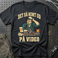 
Det så nemt ud – På video T-Shirt – Sort