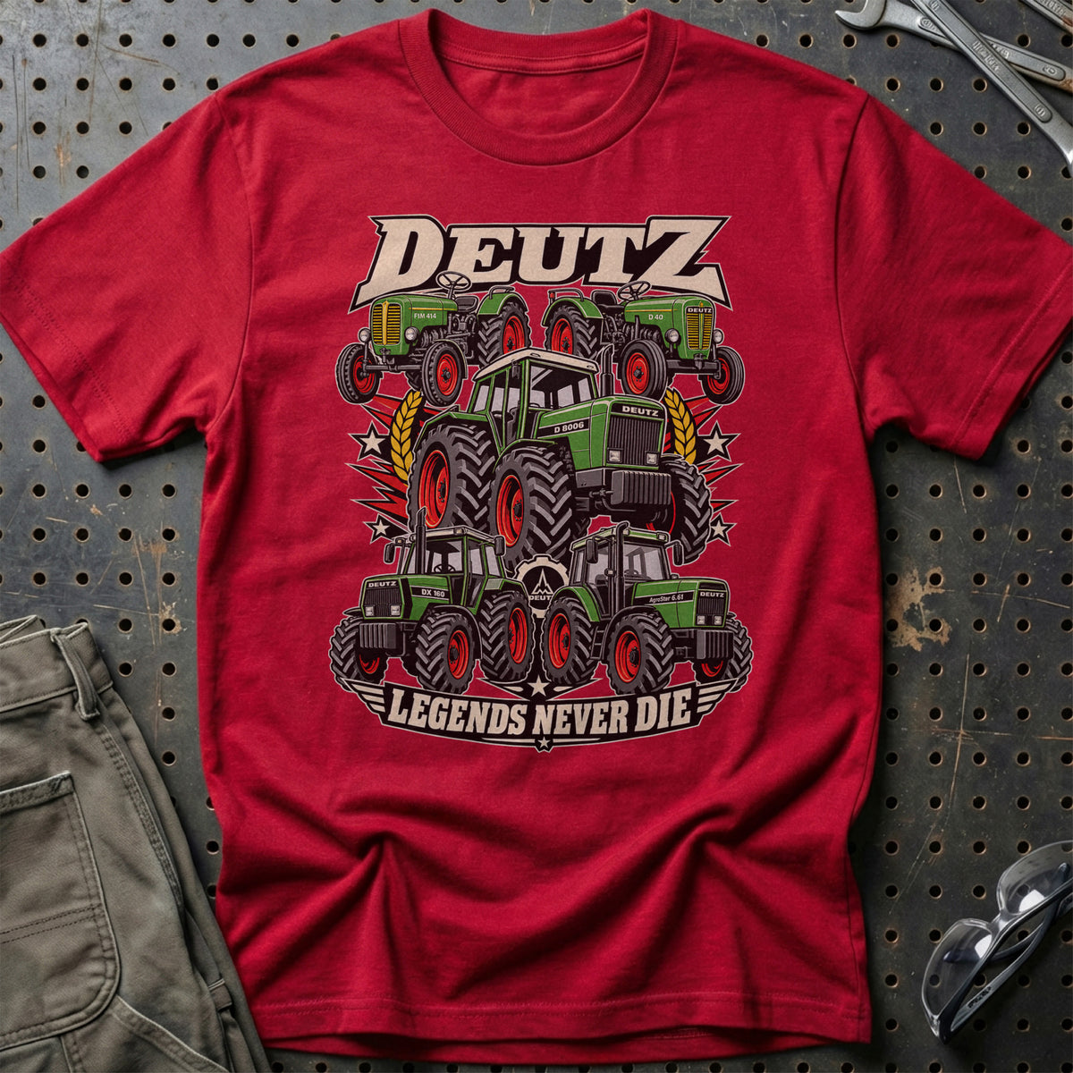 
Produktbillede af Deutz Legends Never Die T-Shirt