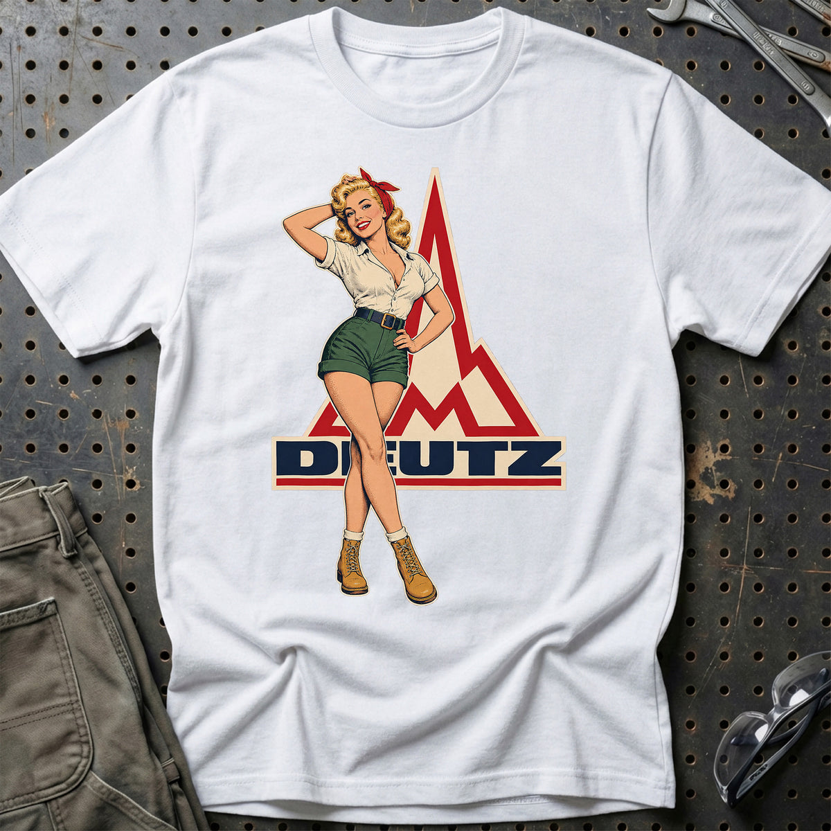 
Produktbillede af Deutz Retro Pinup T-Shirt