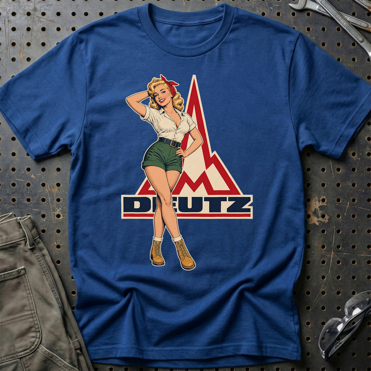 
Produktbillede af Deutz Retro Pinup T-Shirt