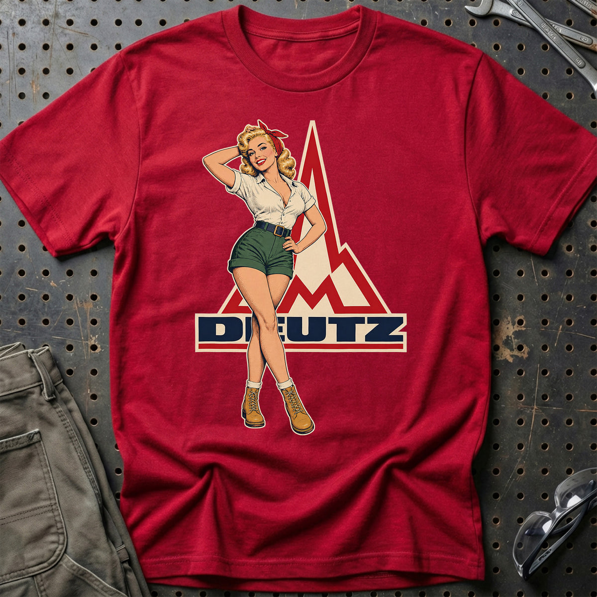 
Produktbillede af Deutz Retro Pinup T-Shirt
