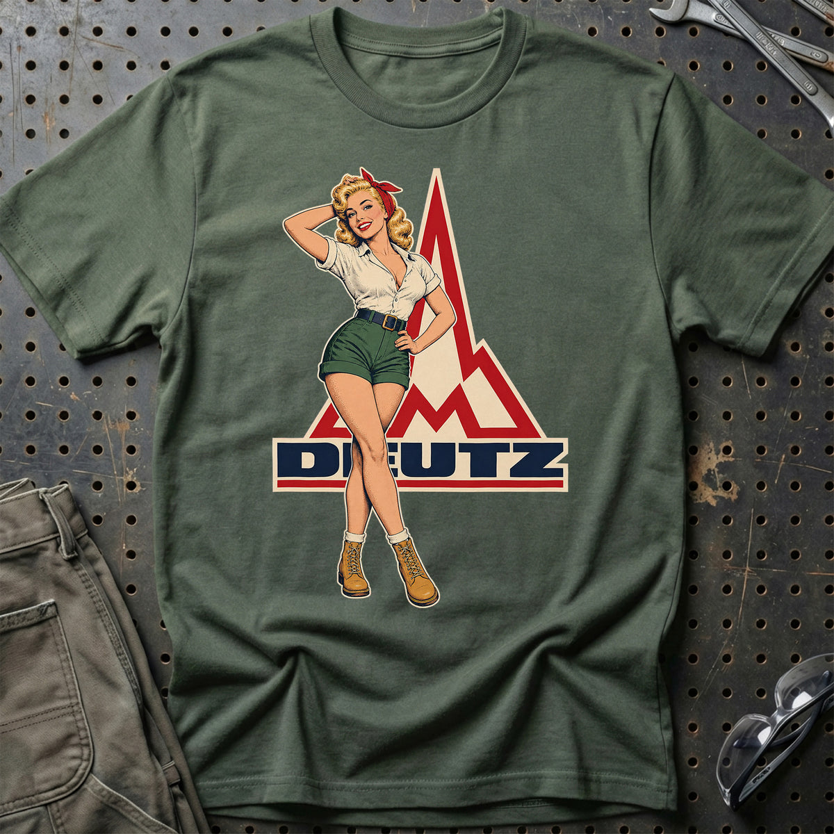 
Produktbillede af Deutz Retro Pinup T-Shirt