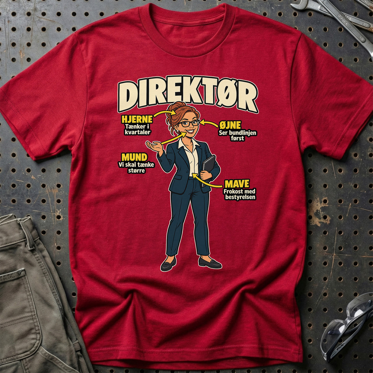 
Produktbillede af Direktør – Anatomi T-Shirt