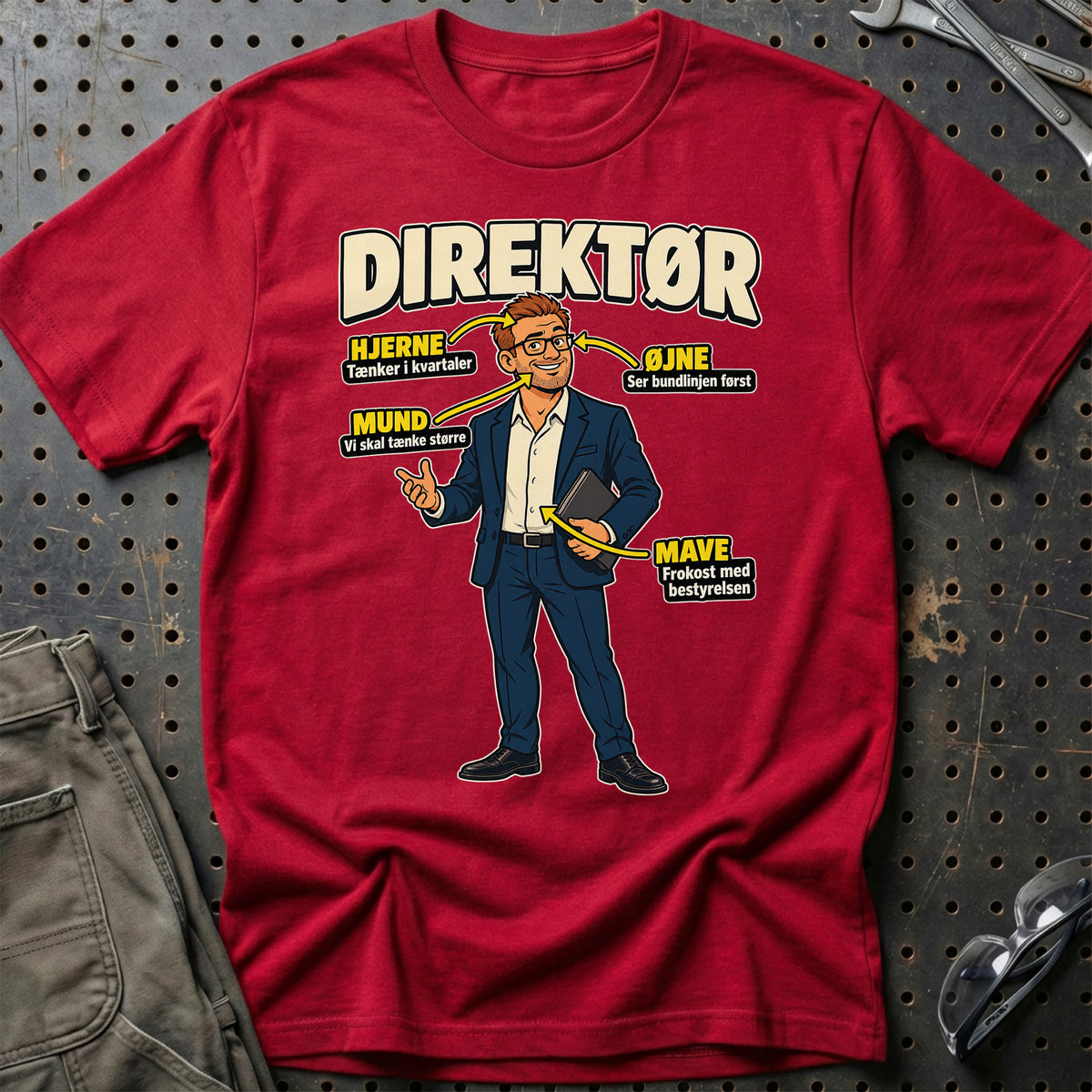 
Produktbillede af Direktør – Anatomi T-Shirt
