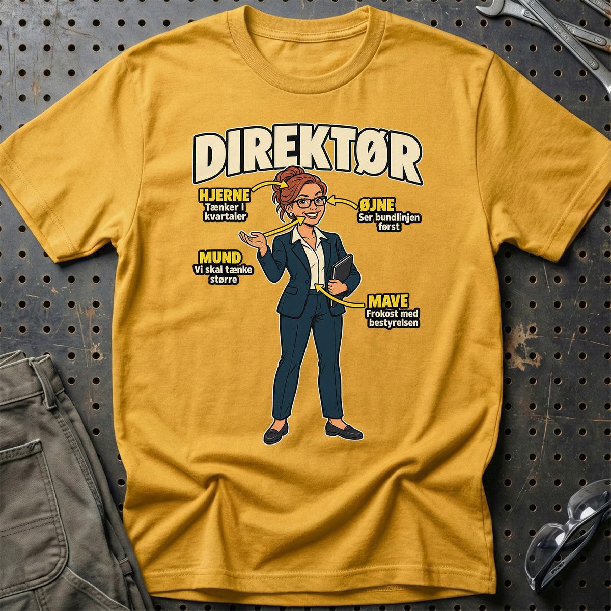 
Produktbillede af Direktør – Anatomi T-Shirt