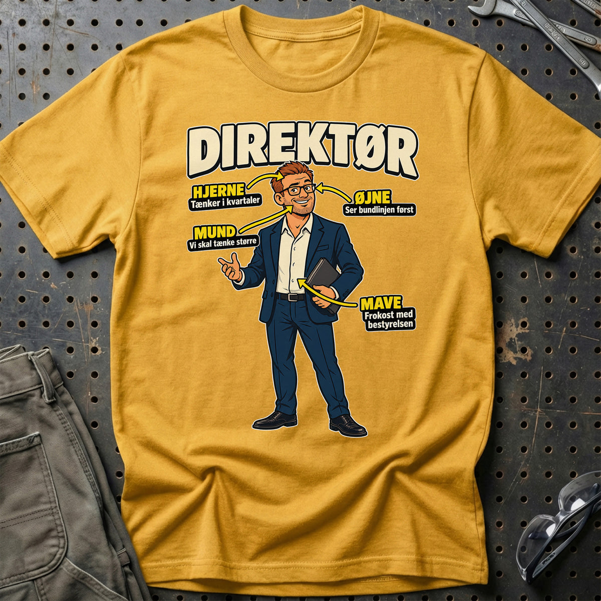 
Produktbillede af Direktør – Anatomi T-Shirt