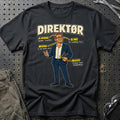 Direktør – Anatomi T-Shirt – Sort