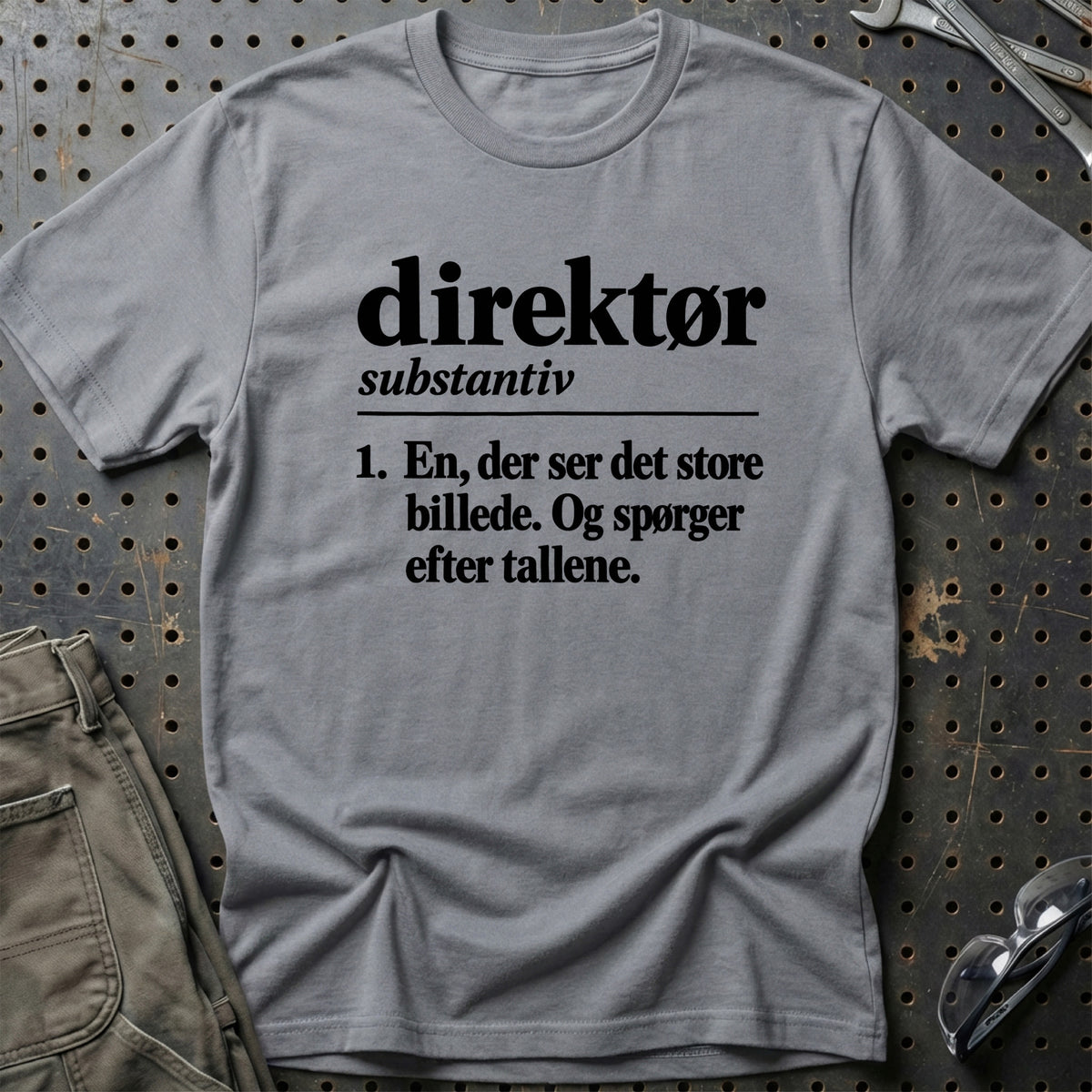 
Direktør – Definition T-Shirt – Grå Sport