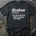 
Direktør – Definition T-Shirt – Sort