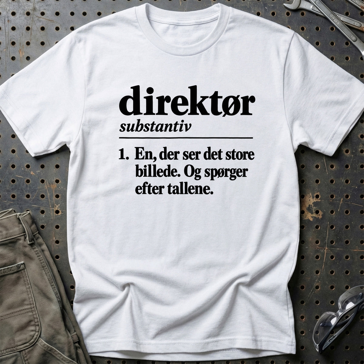 
Direktør – Definition T-Shirt – Hvid