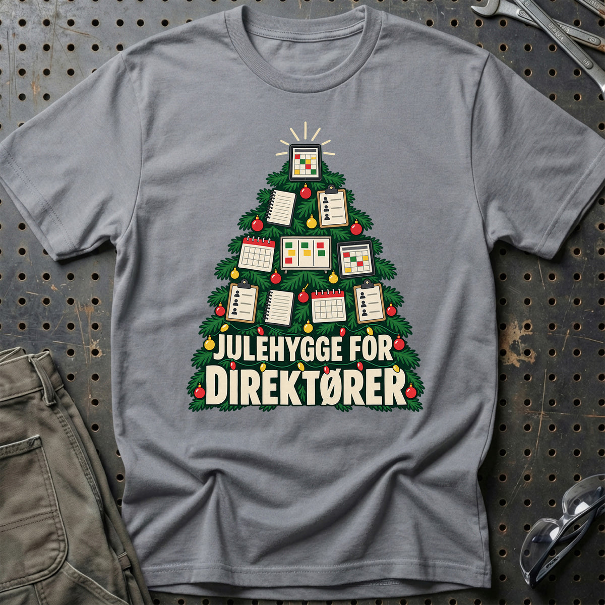 
Direktør – Julehygge – Unisex T-Shirt – Grå Sport