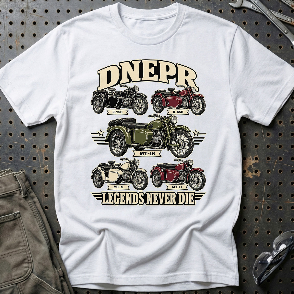 
Produktbillede af Dnepr Legends Never Die T-Shirt
