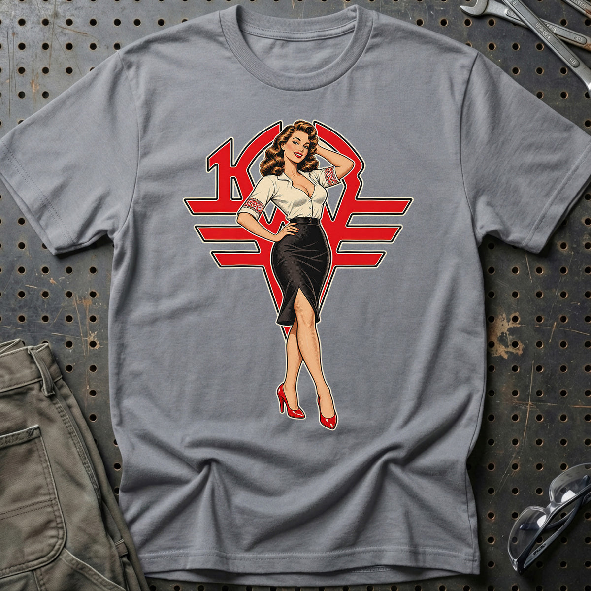 
Produktbillede af Dnepr Retro Pinup T-Shirt