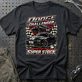 Dodge Challenger SRT T-Shirt-Beklædning-Dodge-Sort-S-Garage Culture Shop- garage - man cave - merchandise