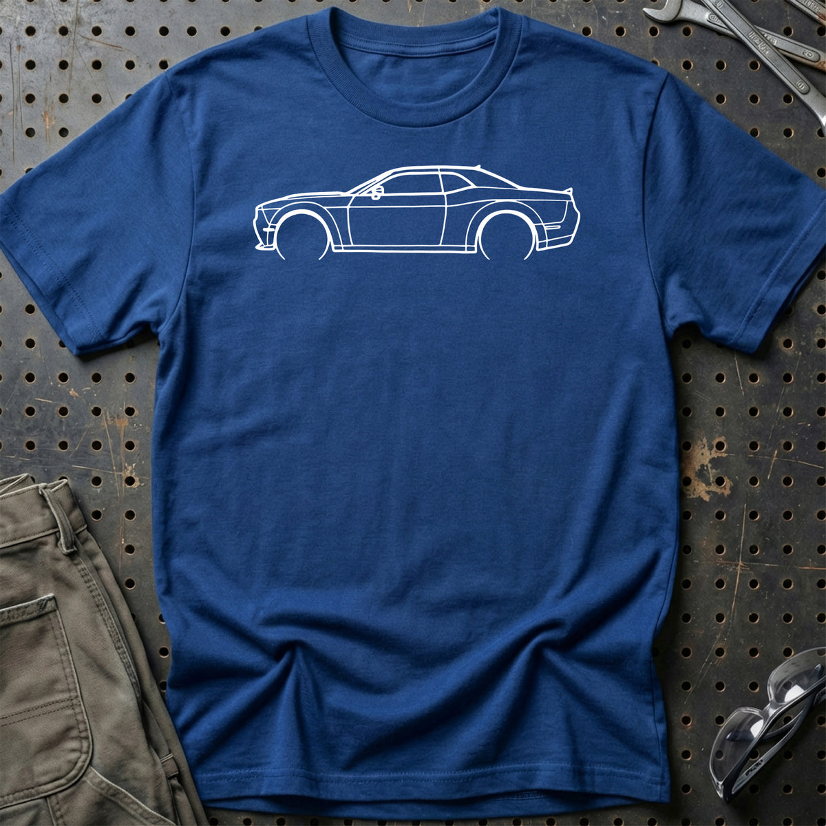 
Produktbillede af Dodge Challenger Scat Pack 2021 Outline T-Shirt