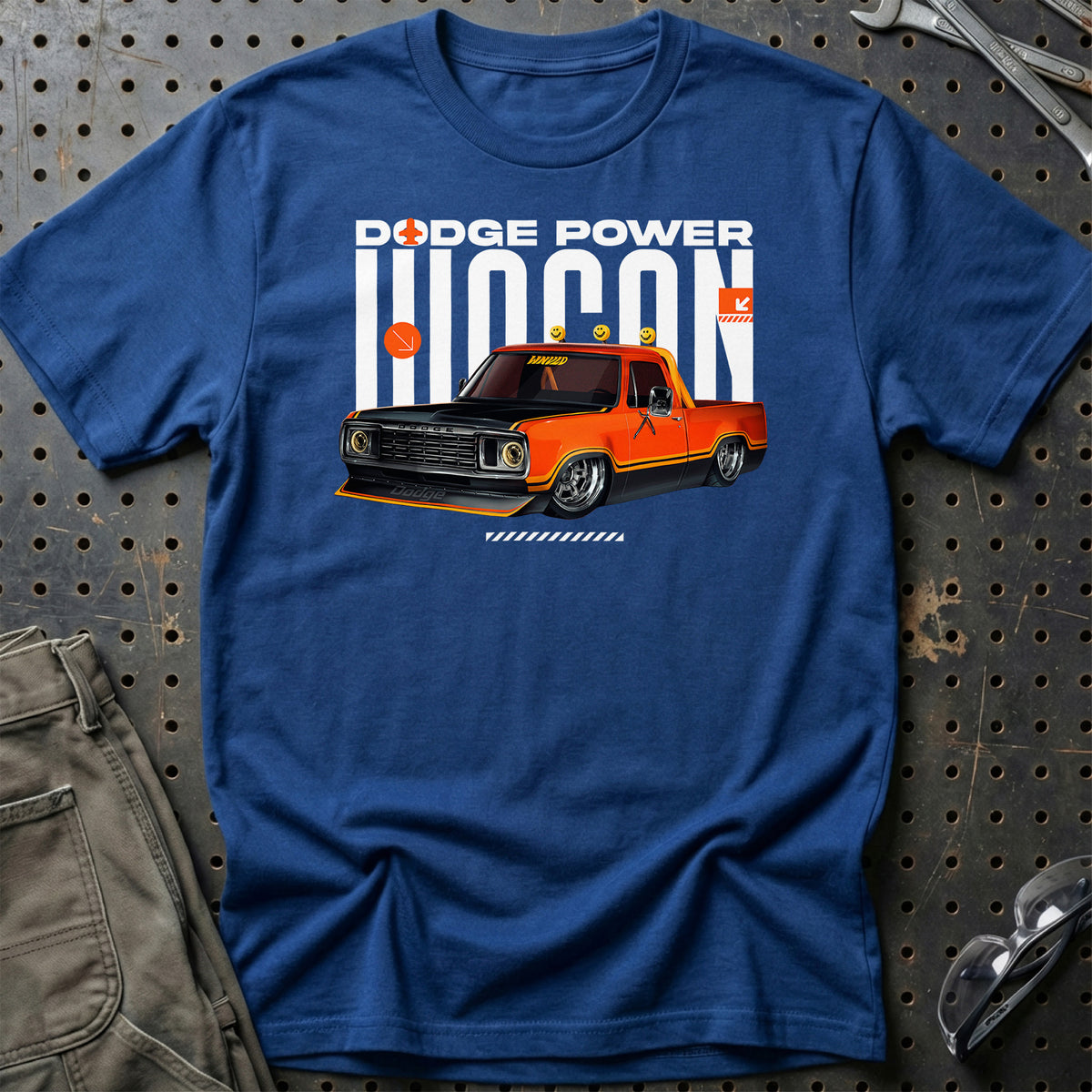 
Dodge Power Wagon T-Shirt – Blå Royal