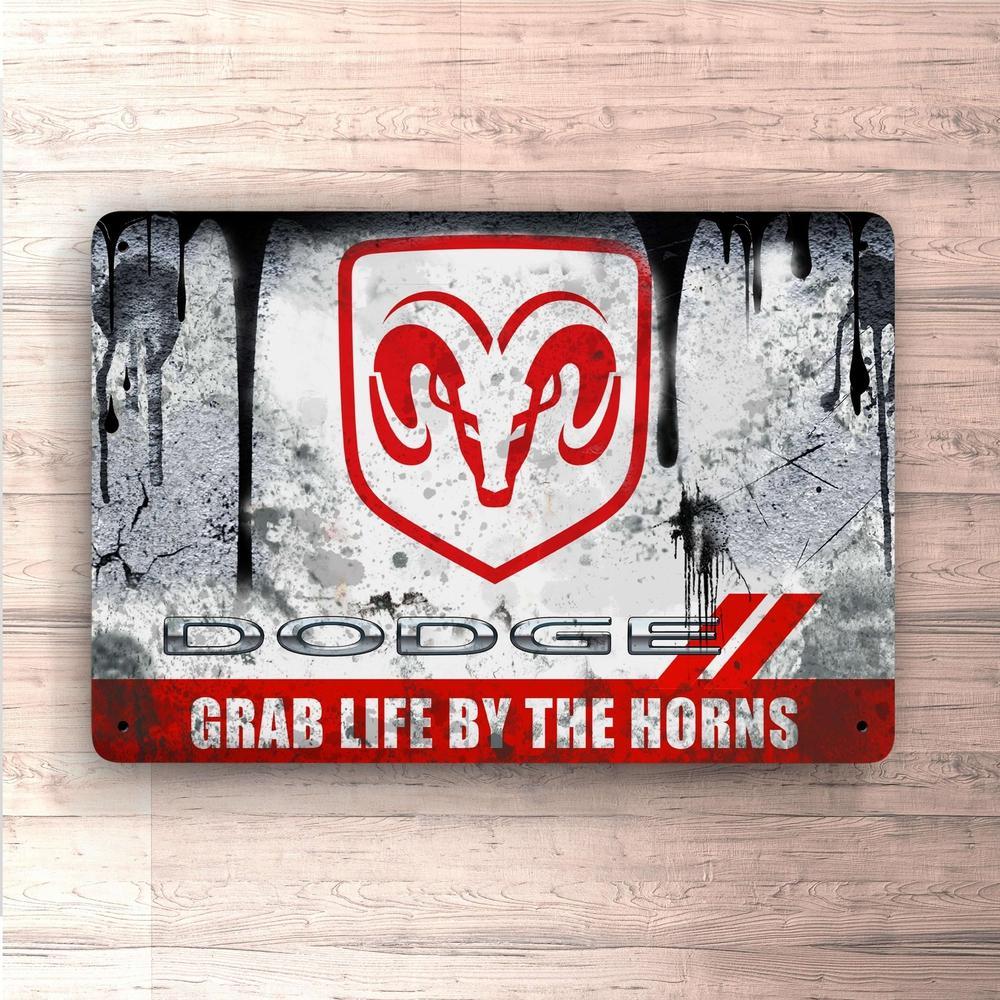 Dodge Skilte, Musemåtte, Dørmåtte , Plakat-Skilte-Dodge-Garage Culture Shop- garage - man cave - merchandise