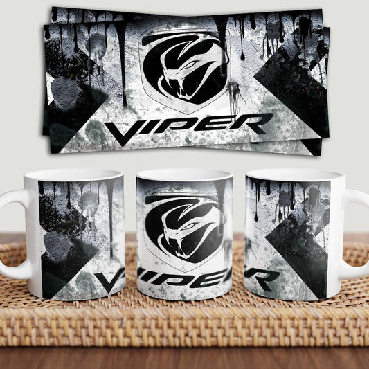 Dodge Viper Keramisk Krus-Krus-Dodge-Garage Culture Shop- garage - man cave - merchandise