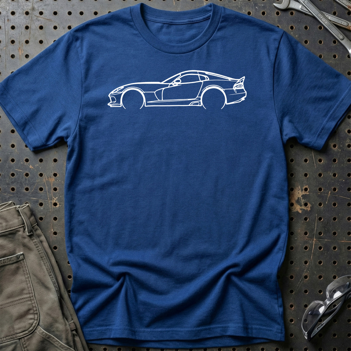
Produktbillede af Dodge Viper SRT 2017 Outline T-Shirt