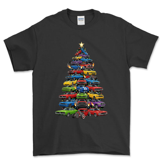 Dodge Juletræ Christmas Tree - Unisex T-Shirt