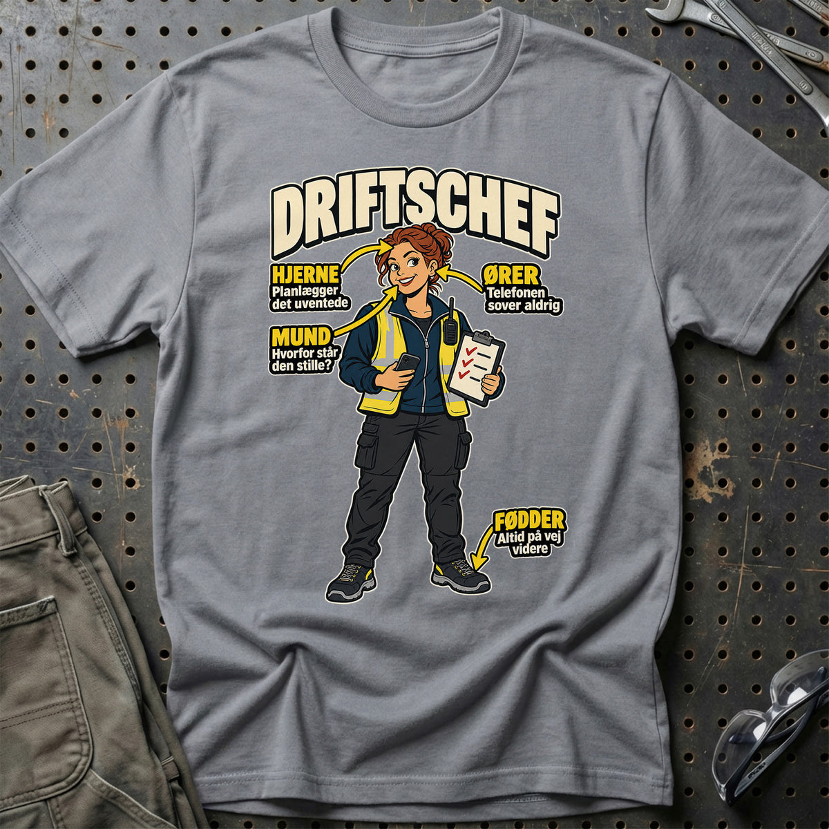 
Produktbillede af Driftschef – Anatomi T-Shirt