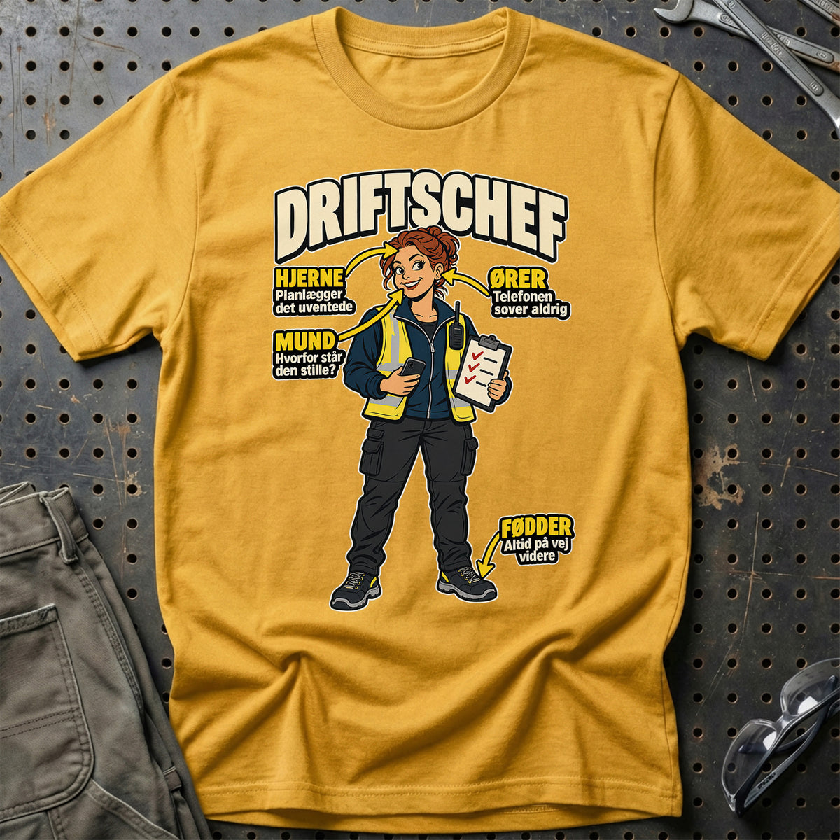 
Produktbillede af Driftschef – Anatomi T-Shirt