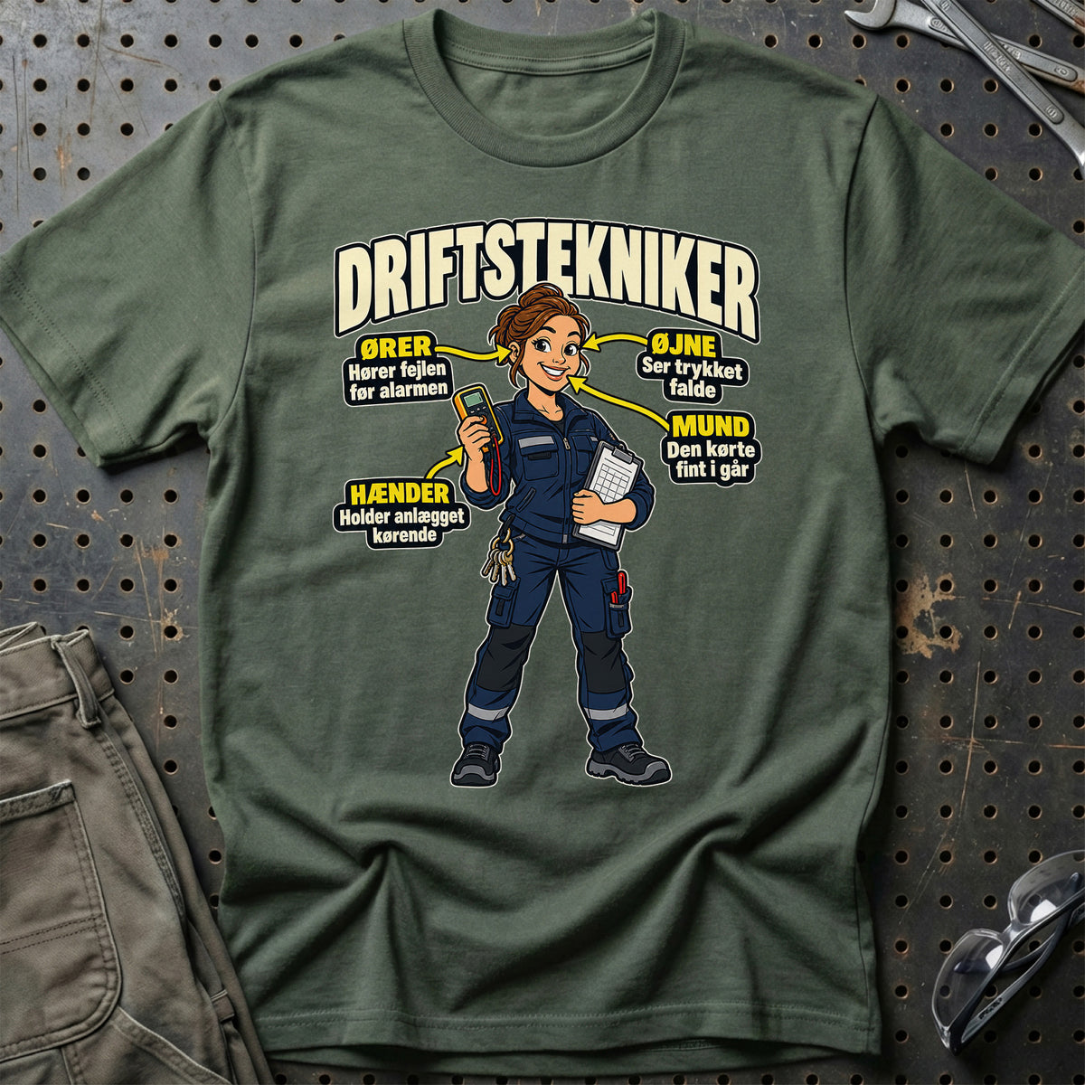 
Produktbillede af Driftstekniker – Anatomi T-Shirt